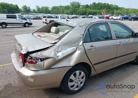 2005 Toyota Corolla Ce from USA, damaged, VIN 2T1BR32E85C437525